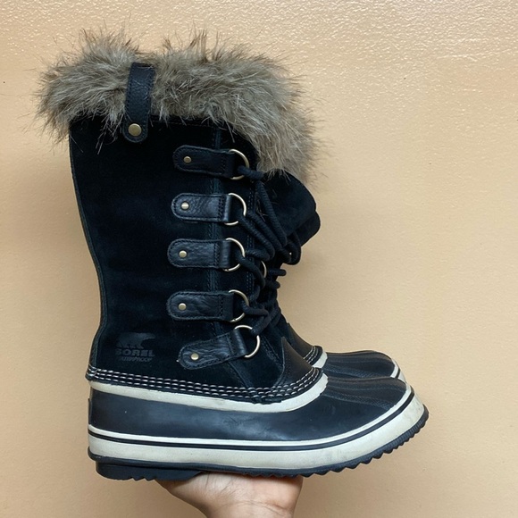 Sorel Joan Of Arctic Waterproof boots “Black Quarry” - Picture 1 of 17